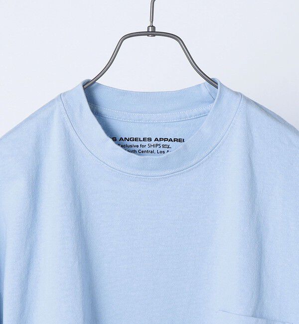 SHIPS any「【SHIPS any別注】LA APPAREL: ヘビーウェイト 半袖 Tシャツ◇」|Tシャツ・カットソー|