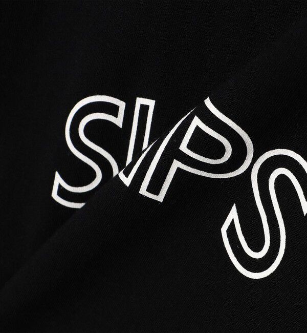 SHIPS for women「《一部追加》【WEB限定】 SHIPS ラウンド プリント ロゴ TEE」|Tシャツ・カットソー|