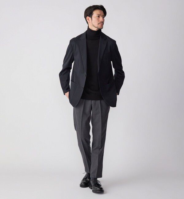 SHIPS「SHIPS: HANDFRAME 16ゲージ タートルネック ニット」|ニット・セーター|