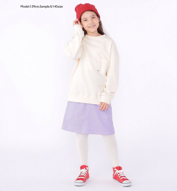 SHIPS KIDS「【WEB限定】SHIPS KIDS:100～160cm / マイクロ ロゴ スウェット」|スウェット・ジャージ|