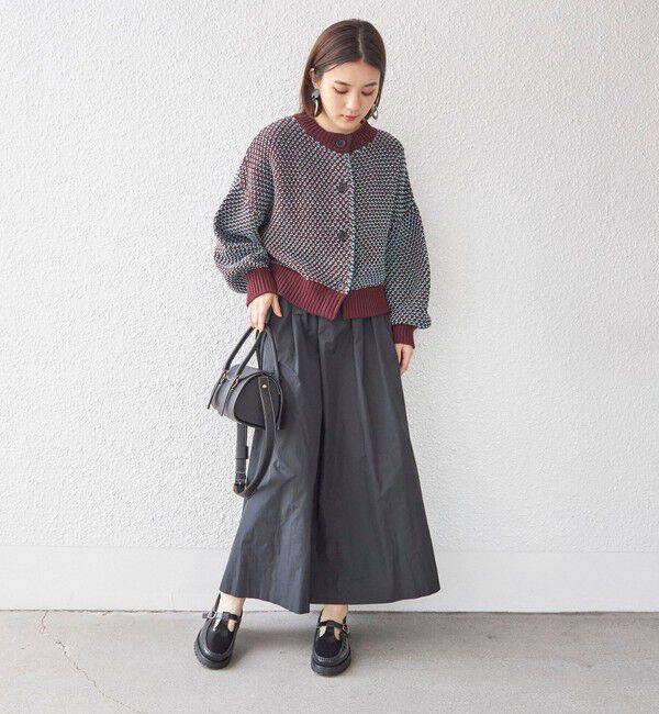 SHIPS for women「〈手洗い可能〉前後 2WAY ジャカード プルオーバー 24SS ◇」|ニット・セーター|