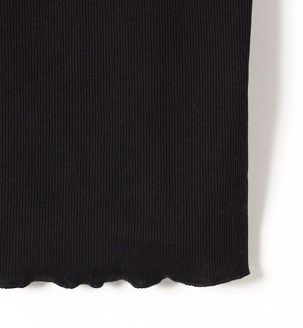 quaranciel「quaranciel:〈洗濯機可能〉バックオープン カップ付き リブ キャミソール」|インナー|