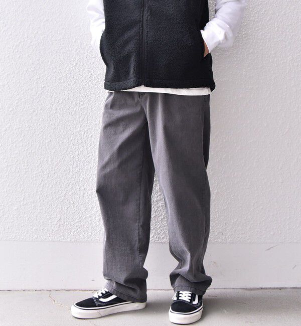 SHIPS any「SHIPS any: ベターコットン 1タック ストレッチ イージー バギー デニム パンツ◇」|デニム|