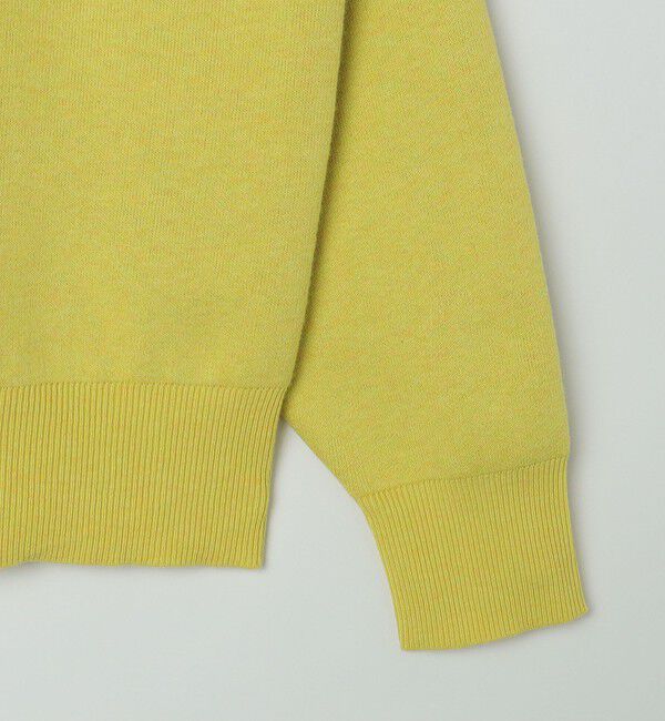 SHIPS「SHIPS: ダブルフェイス コットンカシミヤ Vネック 長袖 ニット」|ニット・セーター|