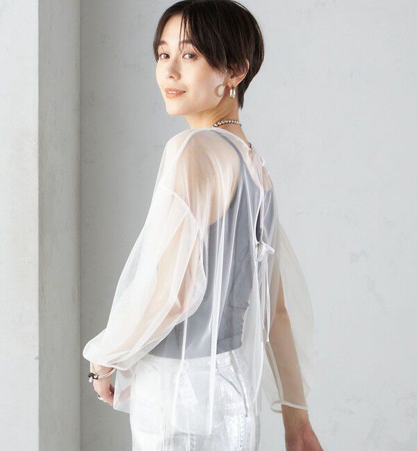 SHIPS for women「〈手洗い可能〉カップ付き キャミソール ◇」|インナー|