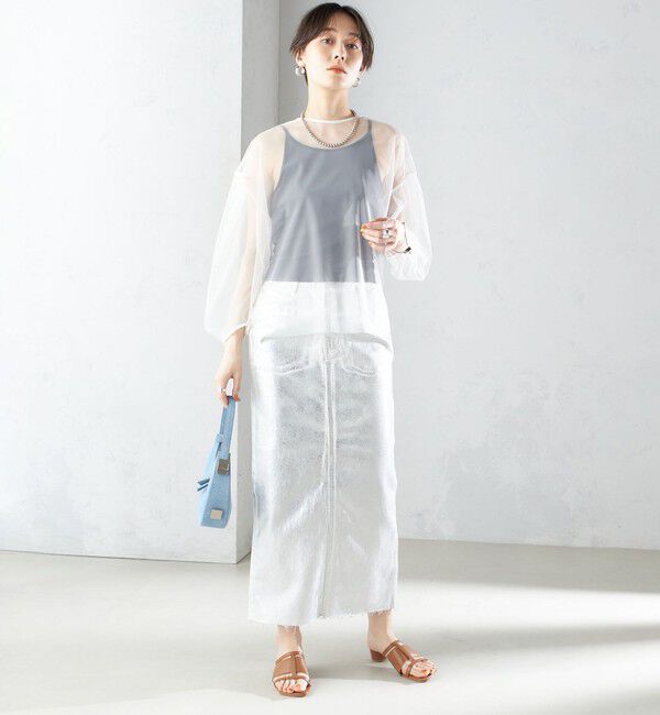 SHIPS for women「〈手洗い可能〉カップ付き キャミソール ◇」|インナー|