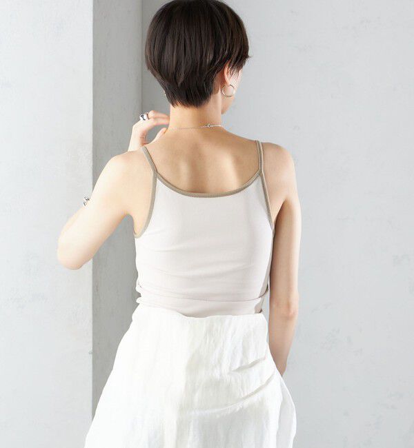 SHIPS for women「〈手洗い可能〉カップ付き キャミソール ◇」|インナー|