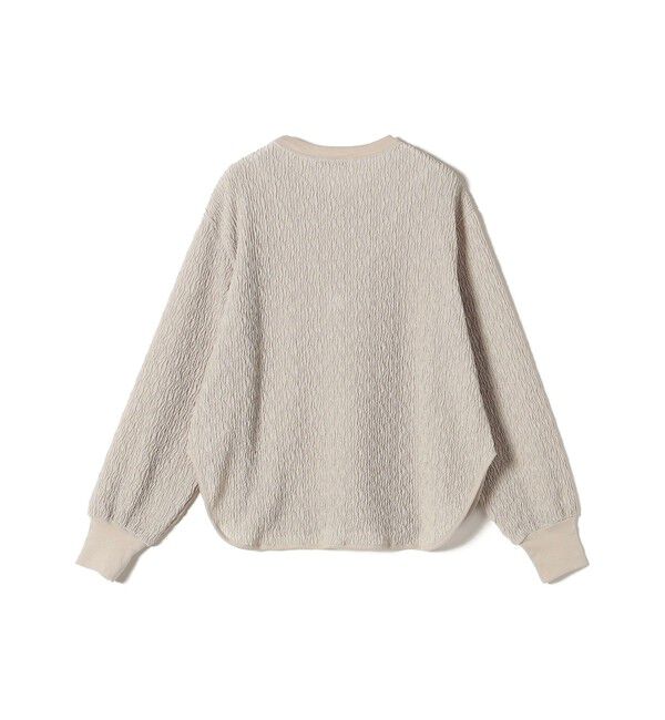 SHIPS for women「【WEB限定】〈手洗い可能〉ランダムブルーゼ ロングスリーブ プルオーバー」|プルオーバー|