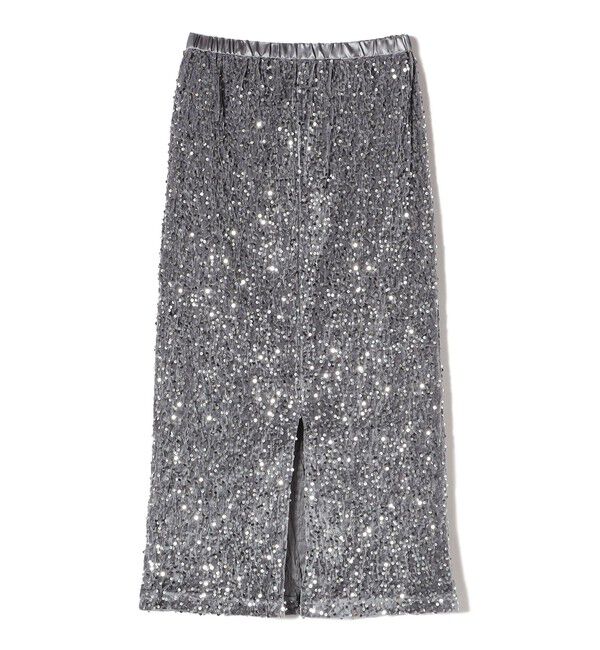 SHIPS Colors 「SHIPS Colors:〈手洗い可能〉スパンコール タイトスカート」|タイト|