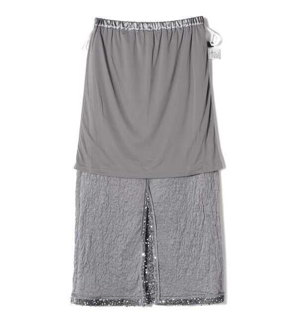 SHIPS Colors 「SHIPS Colors:〈手洗い可能〉スパンコール タイトスカート」|タイト|