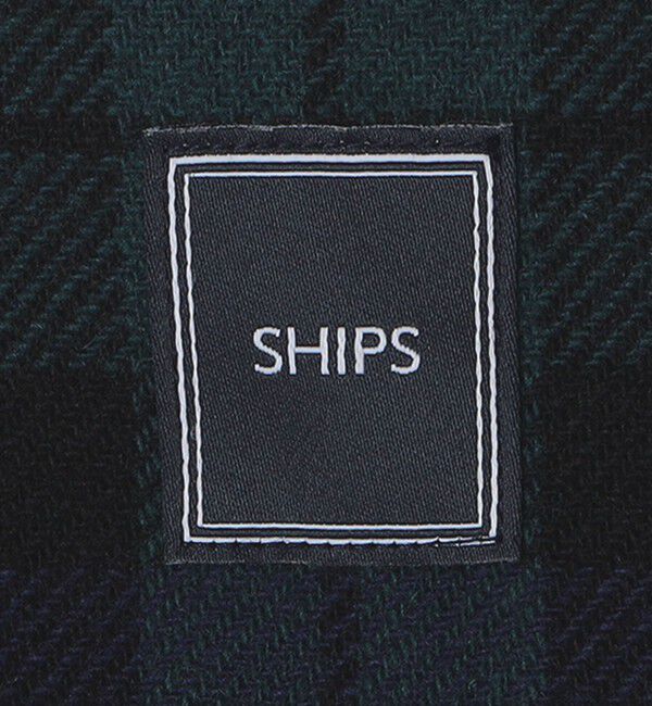 SHIPS「SHIPS: ブラックウォッチチェック オーバー シャツ」|シャツ・ブラウス|