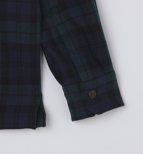 SHIPS「SHIPS: ブラックウォッチチェック オーバー シャツ」|シャツ・ブラウス|