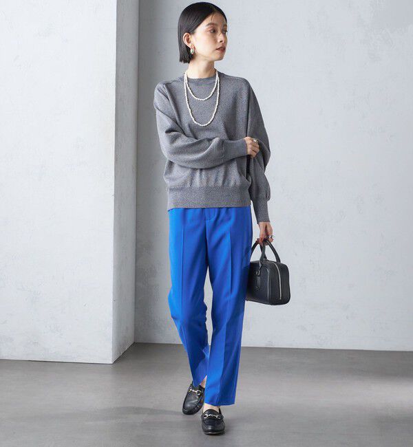 SHIPS for women「〈手洗い可能〉裏起毛 スリム テーパード パンツ」|その他|