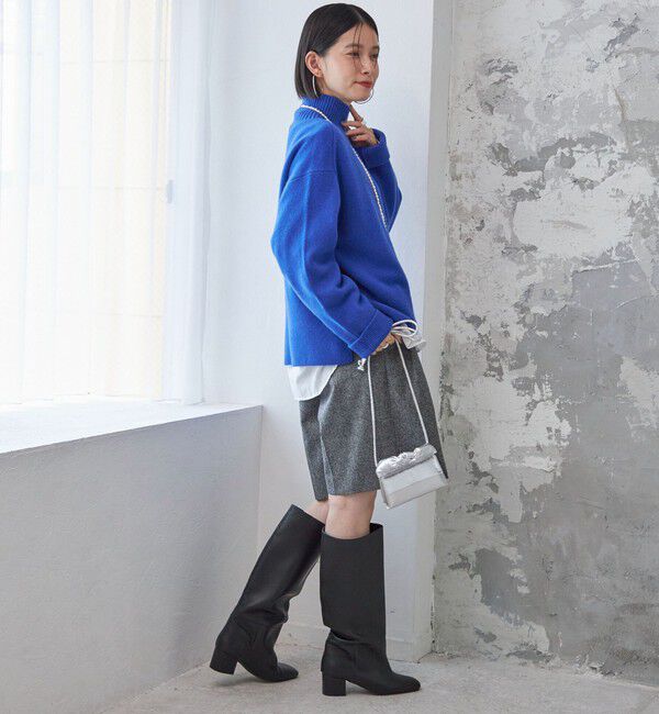 SHIPS for women「千鳥 フラノ センター プレスショート パンツ」|その他|