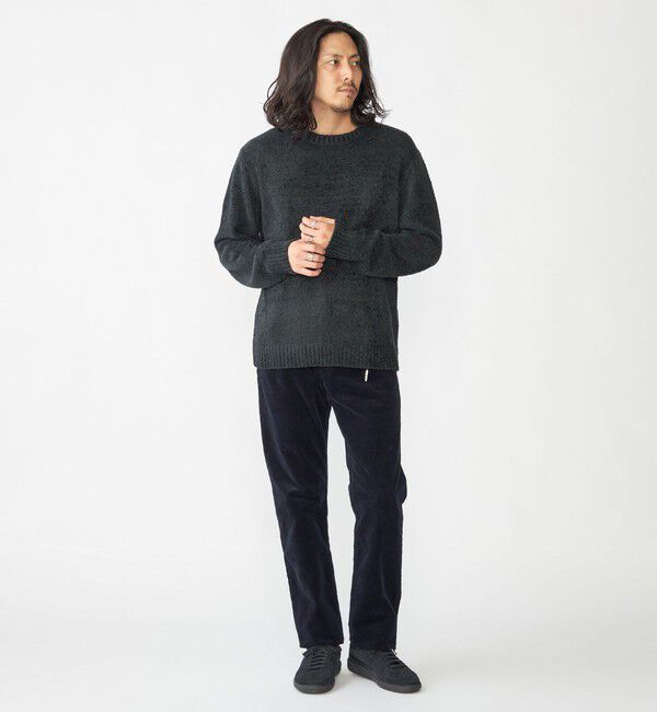 SHIPS「SHIPS:〈手洗い可能〉メランジ モール クルーネック ニット」|ニット・セーター|