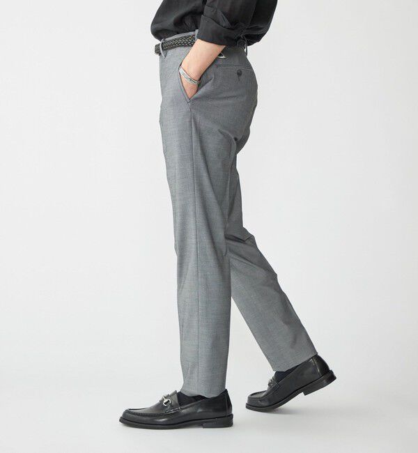 SHIPS「SHIPS: コットン バーズアイ スラックス」|スラックス|