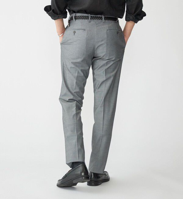 SHIPS「SHIPS: コットン バーズアイ スラックス」|スラックス|