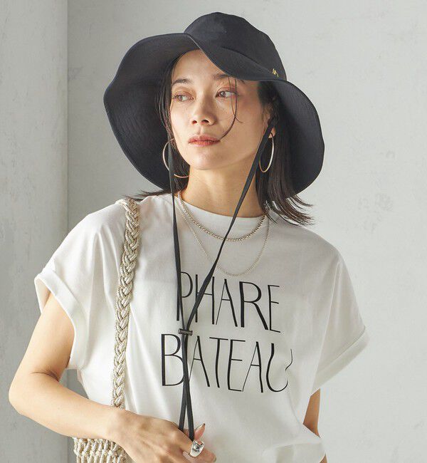 SHIPS for women「Revis.:〈UVカット/撥水〉サファリ ハット」|ハット|