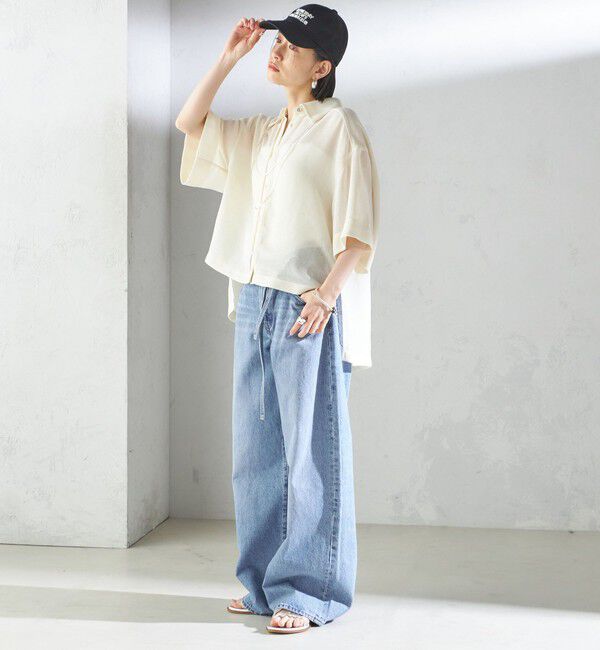 SHIPS for women「Portland Hat: 刺繍 ロゴ キャップ」|キャップ・キャスケット|