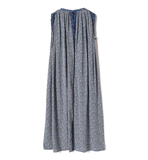 SHIPS for women「〈手洗い可能〉割繊 フラワー プリント ノースリーブ ワンピース」|ワンピース|