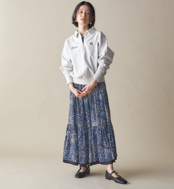 SHIPS for women「SHIPS NINE CASE:プリント ワンピース」|ワンピース|