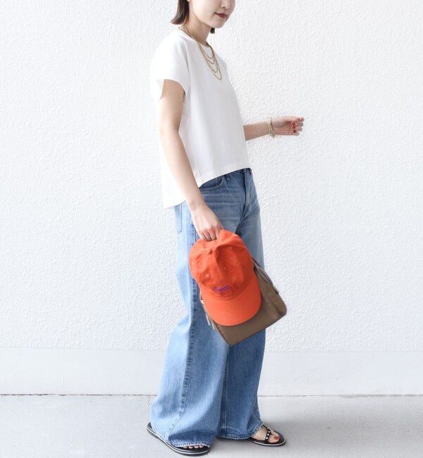 SHIPS for women「〈接触冷感 / UVカット〉コクーン フレンチ スリーブ プルオーバー」|Tシャツ・カットソー|