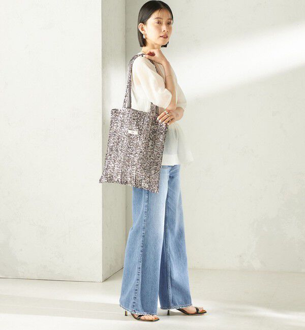 SHIPS for women「【一部SHIPS別注】Uhr: スパンコール トート バッグ」|トートバッグ|