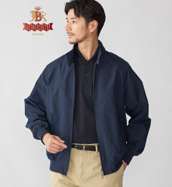 SHIPS「【SHIPS別注】BARACUTA: G9 コットンナイロン」|ブルゾン・スタジャン|ネイビー