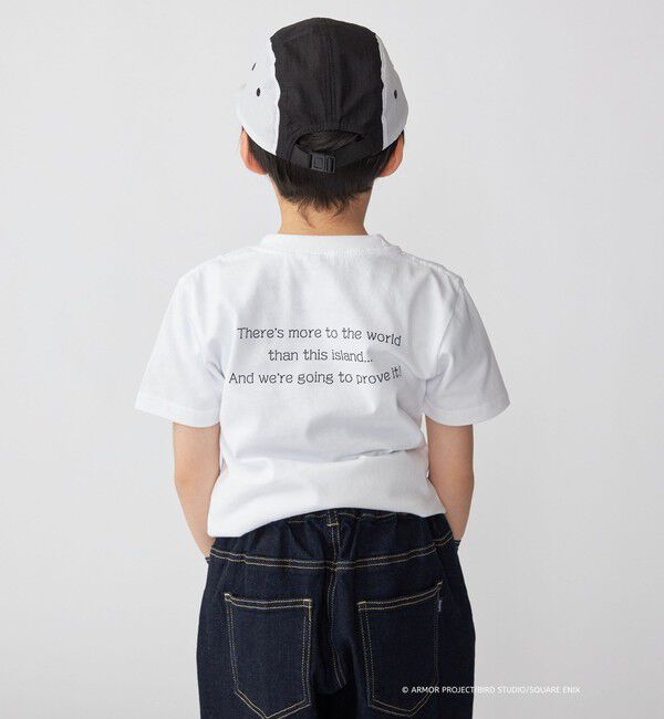 SHIPS KIDS「DQVIIR &times; SHIPS:100～140cm モンスターコラボ ロゴ Tシャツ〈KIDS〉」|Tシャツ・カットソー|