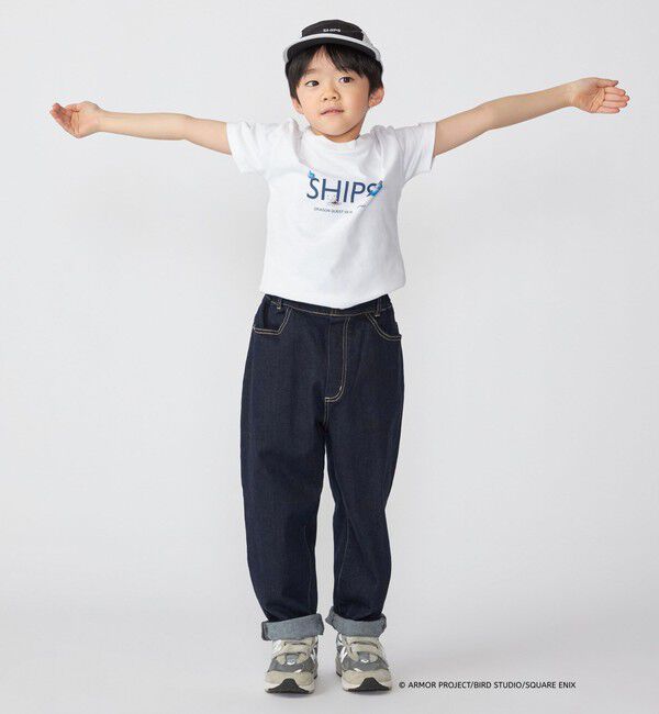 SHIPS KIDS「DQVIIR &times; SHIPS:100～140cm モンスターコラボ ロゴ Tシャツ〈KIDS〉」|Tシャツ・カットソー|