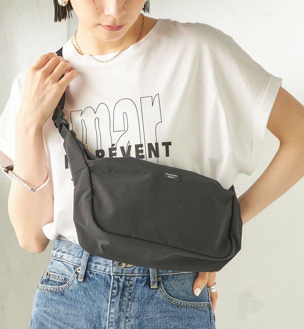 SHIPS for women「《予約》【SHIPS別注】STANDARD SUPPLY: トライアングル ショルダー」|ショルダー・メッセンジャー|