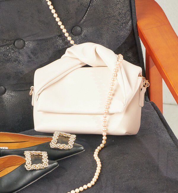 SHIPS for women「《予約》【SHIPS別注】kaene: 2WAY リボン バッグ」|ショルダー・メッセンジャー|