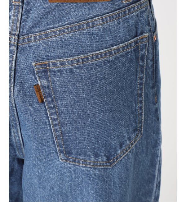 OUTDOOR PRODUCTS Usual Things「≪予約 追加≫ULTサマーデニムハイライズルーズ5PKT BLUE/NAVY」|デニム|