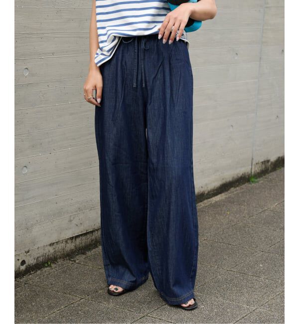 OUTDOOR PRODUCTS Usual Things「≪予約≫ULTデニムイージースラックス」|デニム|