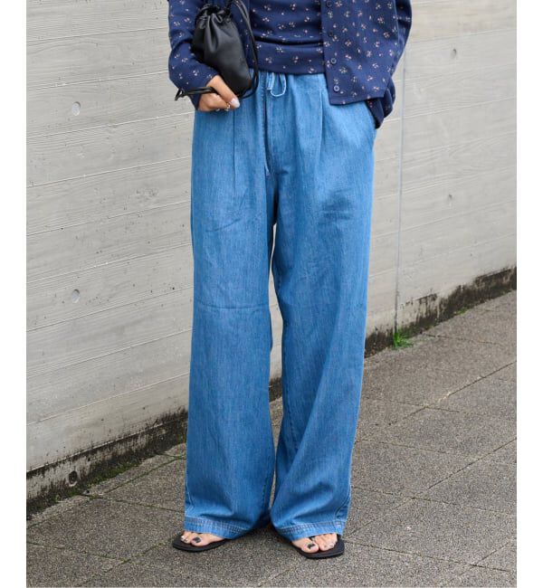 OUTDOOR PRODUCTS Usual Things「≪予約≫ULTデニムイージースラックス」|デニム|