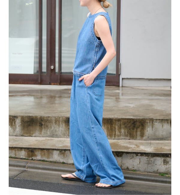 OUTDOOR PRODUCTS Usual Things「≪予約≫ULTデニムイージースラックス」|デニム|