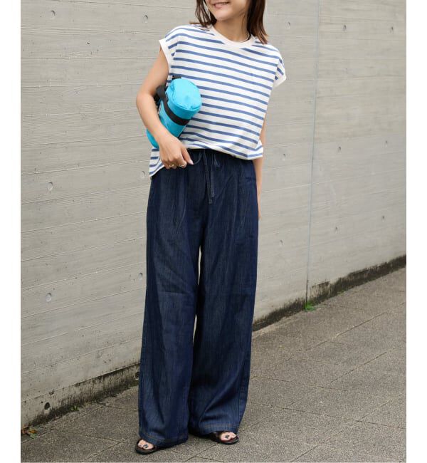 OUTDOOR PRODUCTS Usual Things「≪予約≫ULTデニムイージースラックス」|デニム|