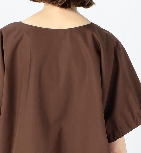 TOMORROWLAND collection「コットントロピカル リボンカフスVネックブラウス」|シャツ・ブラウス|