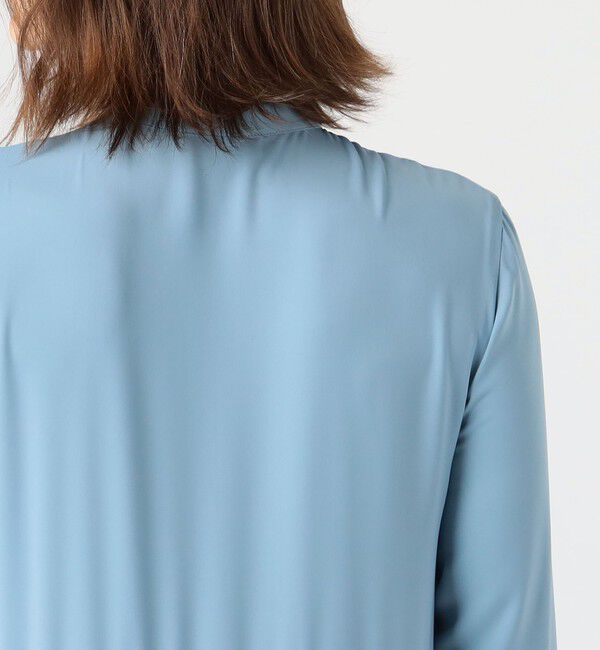 Ballsey「パウダリーサテン ティアードロングワンピース」|ワンピース|