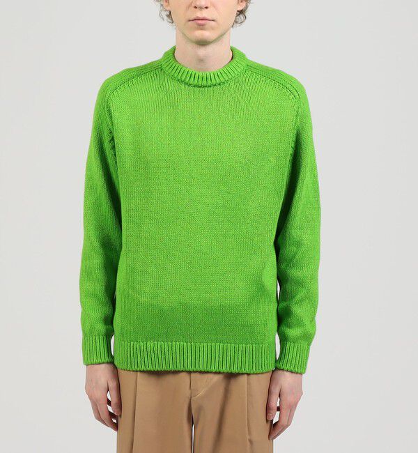 TOMORROWLAND MENS「マルベリーシルク クルーネックプルオーバー」|ニット・セーター|