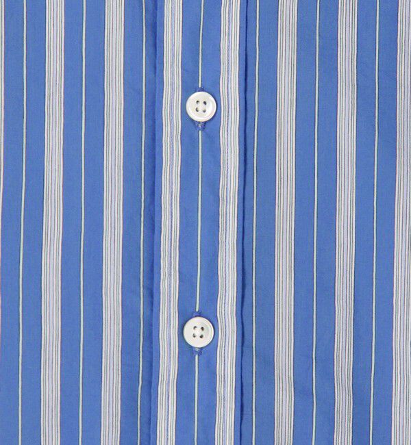 TOMORROWLAND MENS「コットンナイロンワッシャー セミワイドカラーシャツ」|シャツ・ブラウス|