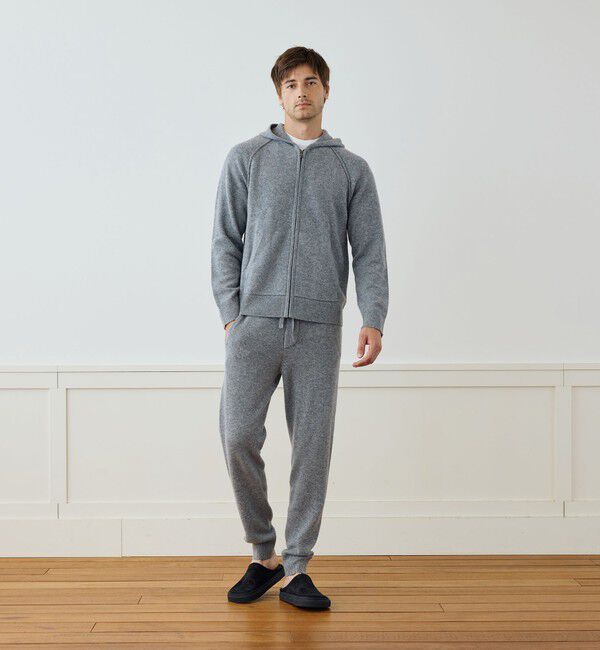 JAMES PERSE「リサイクルカシミヤ ジップアップパーカー MRBC2121」|パーカー|