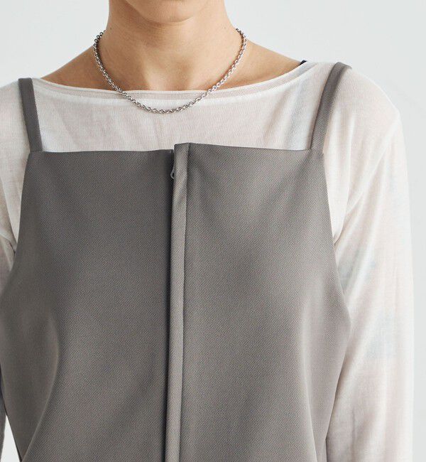 Edition「カルゼジャージー ジップトップス」|シャツ・ブラウス|