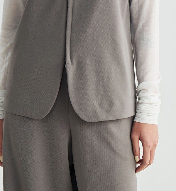 Edition「カルゼジャージー ジップトップス」|シャツ・ブラウス|