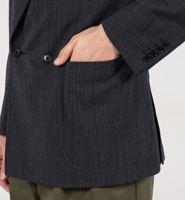 TOMORROWLAND MENS「ウール ダブルブレステッド4Bジャケット FOX AIR」|テーラードジャケット|