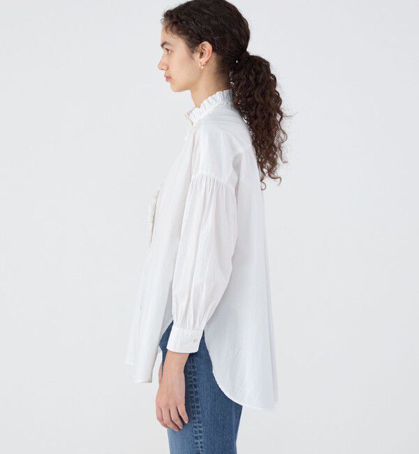 TOMORROWLAND BUYING WEAR「【別注】ne Quittez pas BLACK FRILL COLLAR シャツ」|シャツ・ブラウス|