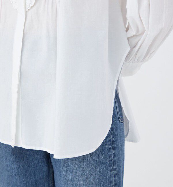 TOMORROWLAND BUYING WEAR「【別注】ne Quittez pas BLACK FRILL COLLAR シャツ」|シャツ・ブラウス|