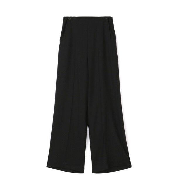 Edition「ウールビエラ ワイドスラックス」|スラックス|19 ブラック