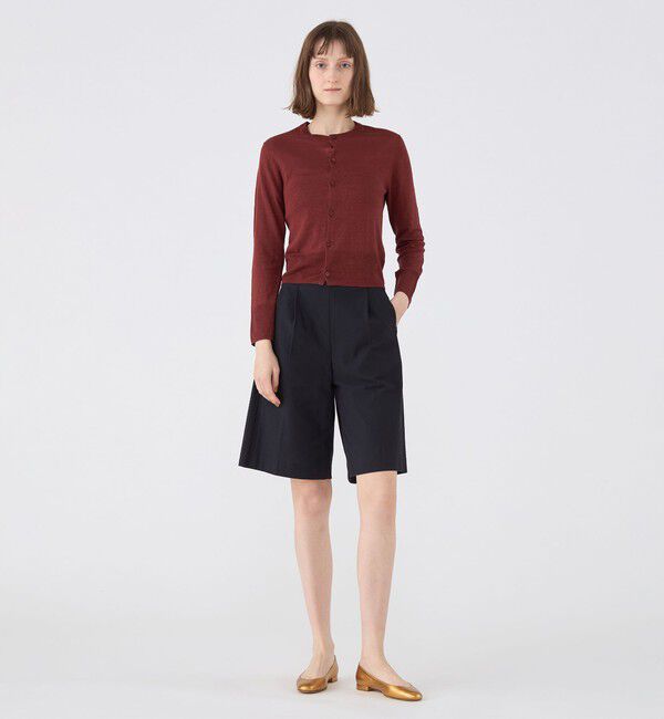 MACPHEE「コットンジョーゼット ハーフパンツ」|その他|