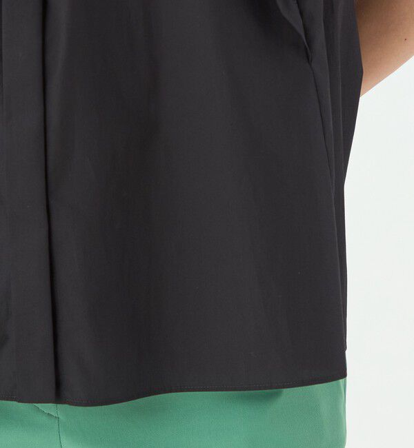 TOMORROWLAND collection「スーピマコットンブロード フレアスリーブブラウス」|シャツ・ブラウス|